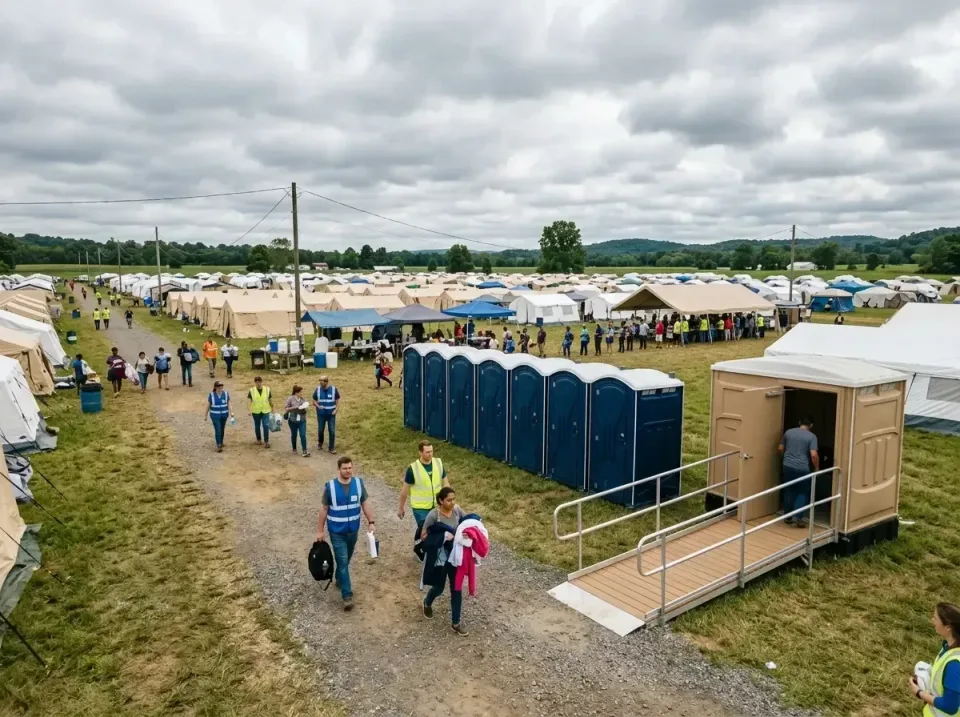 disaster-relief-camp-restrooms-010 — frequently asked questions, Dumpster & Portable Bathrooms Rental in Hebron, OH